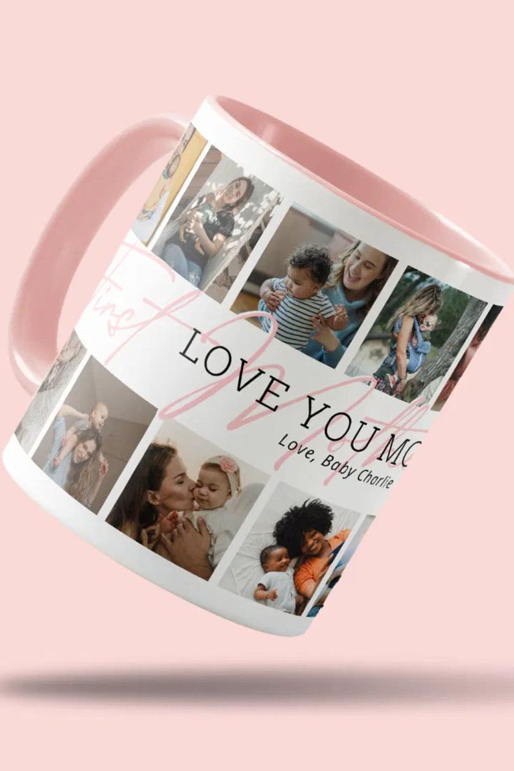 Custom printed photo mug